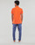 tekstylia Męskie Koszulki polo z krótkim rękawem Polo Ralph Lauren POLO AJUSTE DROIT EN COTON BASIC MESH Pomarańczowy