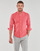 tekstylia Męskie Koszule z długim rękawem Polo Ralph Lauren CHEMISE AJUSTEE SLIM FIT EN OXFORD LEGER Czerwony