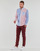 tekstylia Męskie Koszule z długim rękawem Polo Ralph Lauren CHEMISE COUPE DROITE EN OXFORD Niebieski / Czerwony / Biały