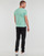 tekstylia Męskie T-shirty z krótkim rękawem Polo Ralph Lauren T-SHIRT AJUSTE EN COTON LOGO CENTRAL Kaki