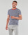 tekstylia Męskie T-shirty z krótkim rękawem Polo Ralph Lauren T-SHIRT AJUSTE EN COTON MARINIERE Marine / Biały / Czerwony