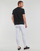 tekstylia Męskie T-shirty z krótkim rękawem Polo Ralph Lauren T-SHIRT AJUSTE EN COTON LOGO POLO RALPH LAUREN Czarny