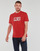 tekstylia Męskie T-shirty z krótkim rękawem Polo Ralph Lauren T-SHIRT AJUSTE EN COTON LOGO POLO RALPH LAUREN Czerwony
