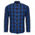 tekstylia Męskie Koszule z długim rękawem Polo Ralph Lauren CHEMISE COUPE DROITE EN FLANELLE Niebieski / Czarny