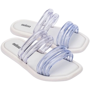 Melissa Airbubble Slide - White/Clear Biały