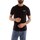 tekstylia Męskie T-shirty z krótkim rękawem Emporio Armani EA7 8NPT51 Czarny
