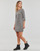 tekstylia Damskie Sukienki krótkie Only ONLBRILLIANT 3/4 CHECK DRESS  JRS Czarny