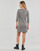 tekstylia Damskie Sukienki krótkie Only ONLBRILLIANT 3/4 CHECK DRESS  JRS Czarny