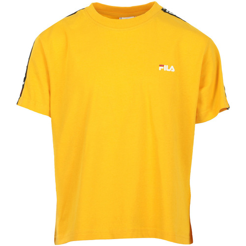 tekstylia Damskie T-shirty z krótkim rękawem Fila Adalmiina Tee Wn's Pomarańczowy