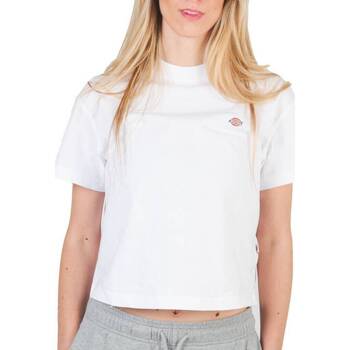 tekstylia Damskie T-shirty z krótkim rękawem Dickies OAKPORT BOXY TEE SS W Biały