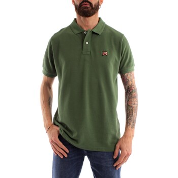 tekstylia Męskie Koszulki polo z krótkim rękawem Roy Rogers P23RRU190CD76XXXX Zielony