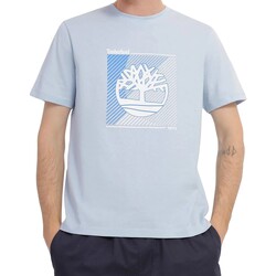 tekstylia Męskie T-shirty z krótkim rękawem Timberland 212171 Niebieski