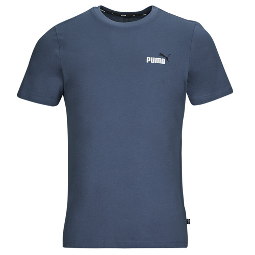 tekstylia Męskie T-shirty z krótkim rękawem Puma ESS  2 COL SMALL LOGO TEE Marine
