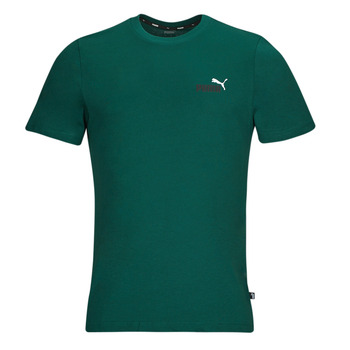 tekstylia Męskie T-shirty z krótkim rękawem Puma ESS  2 COL SMALL LOGO TEE Zielony / Fonce