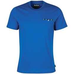 tekstylia Męskie T-shirty i Koszulki polo Barbour Tayside T-Shirt - Monaco Blue Niebieski