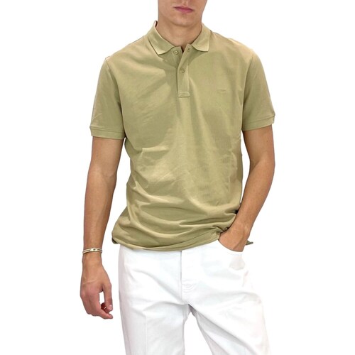 tekstylia Męskie T-shirty z krótkim rękawem Liu Jo M123P205POLOPIMA Beżowy