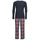 tekstylia Męskie Piżama / koszula nocna Polo Ralph Lauren L/S PJ SLEEP SET Niebieski / Czerwony