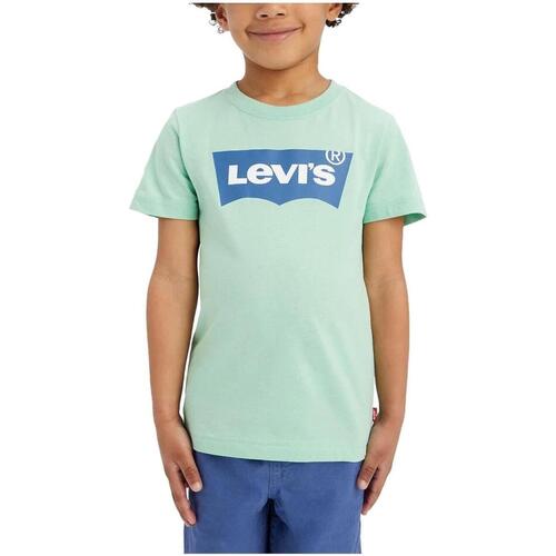 tekstylia Chłopiec T-shirty z krótkim rękawem Levi's  Niebieski