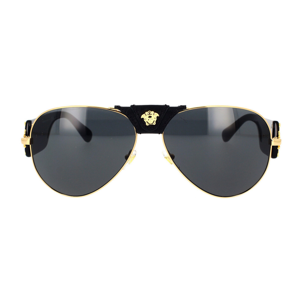 Zegarki & Biżuteria  okulary przeciwsłoneczne Versace Occhiali da Sole  VE2150Q 100287 Złoty