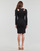 tekstylia Damskie Sukienki długie Guess LS CN CLIO BODYCON DRESS Czarny