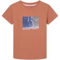 tekstylia Chłopiec T-shirty z krótkim rękawem Pepe jeans  Pomarańczowy