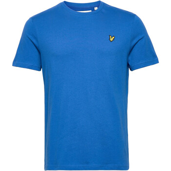 tekstylia Męskie T-shirty z krótkim rękawem Lyle & Scott Plain T-Shirt Niebieski
