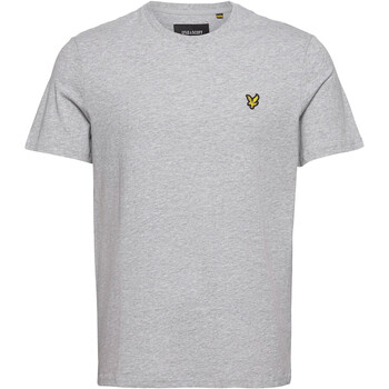 tekstylia Męskie T-shirty z krótkim rękawem Lyle & Scott Plain T-Shirt Szary
