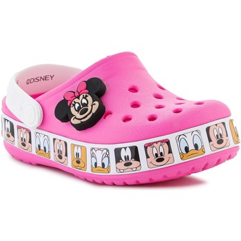 Buty Dziewczynka Sandały Crocs FL Minnie Mouse Band Kids Clog T 207720-6QQ różowy