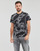 tekstylia Męskie T-shirty z krótkim rękawem Versace Jeans Couture GAH6S0 Czarny / Biały / Imprimé