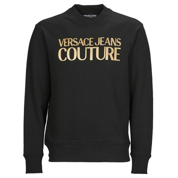 tekstylia Męskie Bluzy Versace Jeans Couture GAIT01 Czarny / Złoty