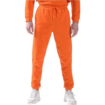 tekstylia Męskie Spodnie dresowe Calvin Klein Jeans 00GMF2P608 Pomarańczowy