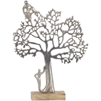 Dom Statuetki i figurki  Signes Grimalt Ozdoba Na Pulpit Drzewa Srebrny