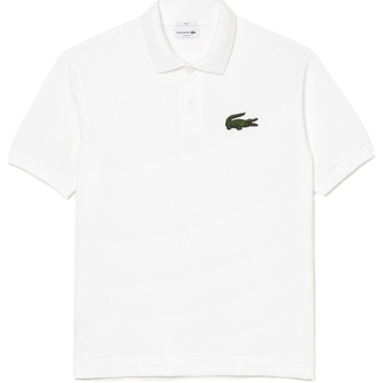 tekstylia Męskie T-shirty i Koszulki polo Lacoste Unisex Loose Fit Polo - Blanc Biały