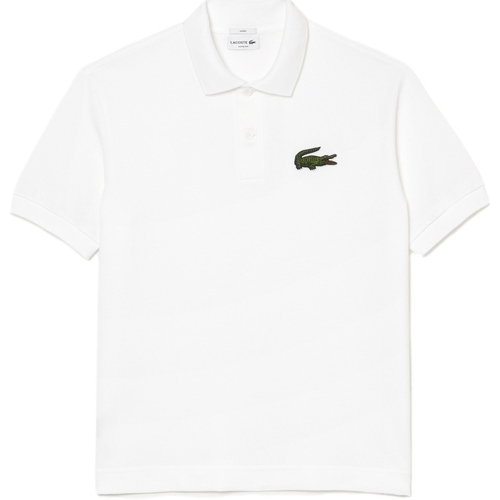 tekstylia Męskie T-shirty i Koszulki polo Lacoste Unisex Loose Fit Polo - Blanc Biały