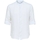 tekstylia Męskie Koszule z długim rękawem Selected Regkylian-Linen - Bright White Biały