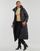 tekstylia Damskie Kurtki pikowane Lauren Ralph Lauren SD MAXI-INSULATED-COAT Czarny