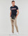 tekstylia Męskie T-shirty z krótkim rękawem Tommy Hilfiger RWB MONOTYPE CHEST STRIPE TEE Marine