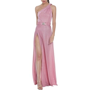 tekstylia Damskie Sukienki długie Relish ALSAFI Różowy