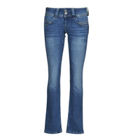 tekstylia Damskie Jeansy straight leg Pepe jeans VENUS Niebieski / Hs1