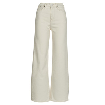 tekstylia Damskie Jeans flare / rozszerzane  Pepe jeans LEXA SKY HIGH Beżowy