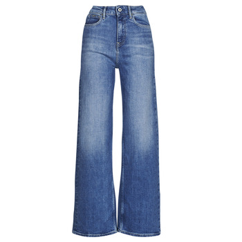 tekstylia Damskie Jeans flare / rozszerzane  Pepe jeans LEXA SKY HIGH Niebieski