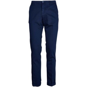 tekstylia Męskie Spodnie z pięcioma kieszeniami Mason's MILANO-CBE319 Niebieski