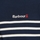 tekstylia Męskie Swetry Barbour Grindon Striped Long Sleeve - Classic Navy Niebieski