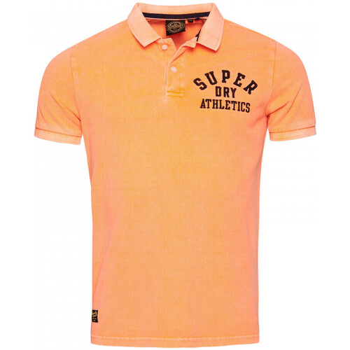 tekstylia Męskie T-shirty i Koszulki polo Superdry Vintage superstate Pomarańczowy