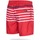tekstylia Męskie Kostiumy / Szorty kąpielowe Pierre Cardin Striped Swim Short Czerwony