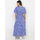 tekstylia Damskie Sukienki La Modeuse 66063_P153342 Niebieski