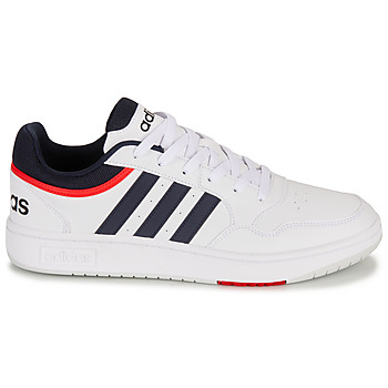 Adidas Sportswear HOOPS 3.0 Biały / Marine / Czerwony