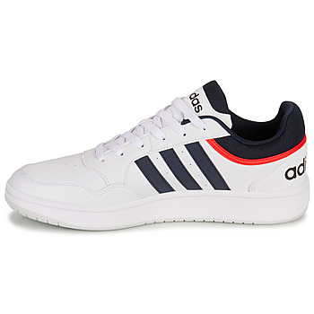Adidas Sportswear HOOPS 3.0 Biały / Marine / Czerwony