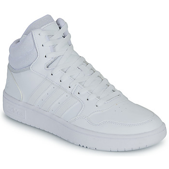 Buty Trampki wysokie Adidas Sportswear HOOPS 3.0 MID Biały