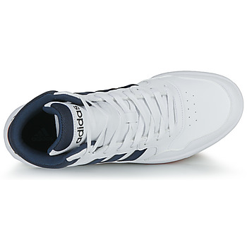 Adidas Sportswear HOOPS 3.0 MID Biały / Marine / Czerwony